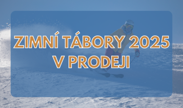 Zimní tábory 2025 v prodeji!